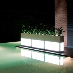 JARDINERA DE LUJO ILUMINADA LIGHT HOUSE | Outdoor lighting | Fesfoc