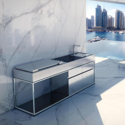 TERRACE OUTDOOR KITCHEN COCOA | Outdoor kitchens | Fesfoc