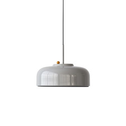 Podgy Pendant | Ash Grey | Suspended lights | Please Wait to be Seated