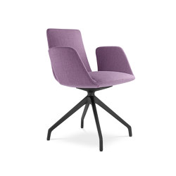 Harmony Modern 870,F90-BL | with armrests | LD Seating