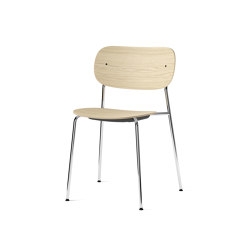Co Chair, Chrome / Natural Oak |  | Audo Copenhagen