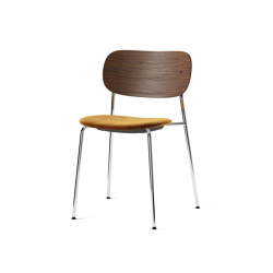 Co Chair, Chrome / Seat with fabric |  | Audo Copenhagen