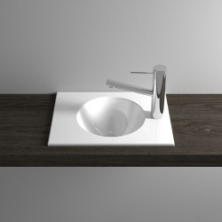 ORBIS MINI  lavabos à encastrer par-dessus | Wash basins | Schmidlin