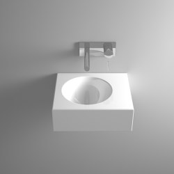 ORBIS MINI wall-mount washbasin