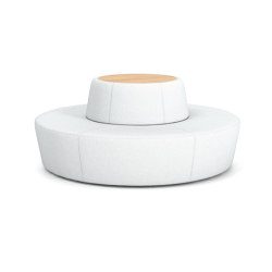 Pill, Seat with table inlay | Sitzinseln | Derlot
