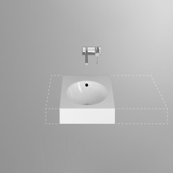 ORBIS VARIO wall-mount washbasin
