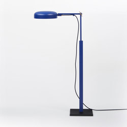 schliephacke Edition blue / black | Lampade piantana | Mawa Design