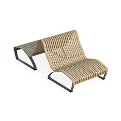 Nova C Double Lounge | Modular seating elements | Green Furniture Concept