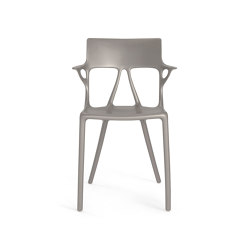 A.I. (2 Chairs) Grey | Chairs | Kartell