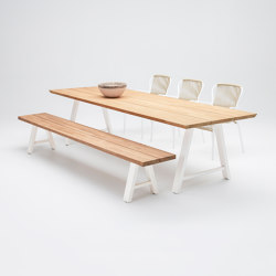 Matteo dining table white base | Tavoli pranzo | Vincent Sheppard