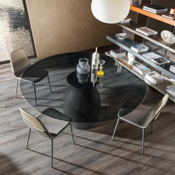 Janeiro Table - Grey smoked Glass | Dining tables | LAGO
