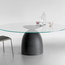 Janeiro Table - Clear Glass | Dining tables | LAGO