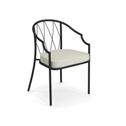 Como Short back armchair | 1201 | with armrests | EMU Group