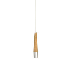 Conico roble | Suspended lights | HerzBlut