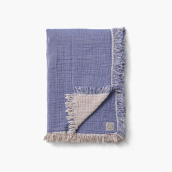 &Tradition Collect | Cotton Throw SC32-SC33 Cloud & Blue | Home textiles | &TRADITION