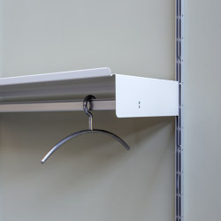 606 Universal Shelving System: Hanging rail | Shelving | Vitsoe