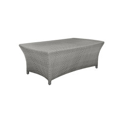 AMARI FULLY WOVEN COCKTAIL TABLE RECTANGLE 120 | Coffee tables | JANUS et Cie