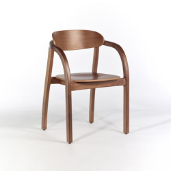 Arch Armchair - American walnut | Chairs | Wildspirit