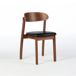 Arch Chair - American walnut | without armrests | Wildspirit