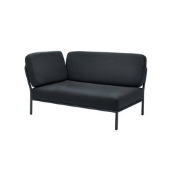 LEVEL | Left Side Couch, Sunbrella Natte | Modular seating elements | HOUE