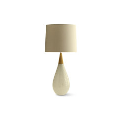 Pearldrop Lamp - Pearl | Luminaires de table | Porta Romana