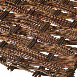 Handwoven panel by willow | Handwoven panel by willow natural | Roofing systems | Caneplex Design