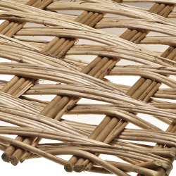 Handwoven panel by willow | Handwoven panel by willow peeled | Toitures | Caneplex Design