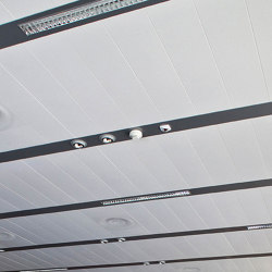 Rectangular Metal Panels | S5 Linear C-Channel System | Suspended ceilings | durlum