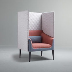 Kyoto | Privacy Armchair Sofa | with armrests | Roger Lewis