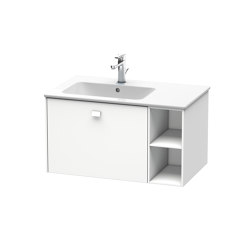 Brioso - Vanity unit asymmetric | Bathroom furniture | DURAVIT