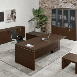 Titano desk | Panel base | ALEA
