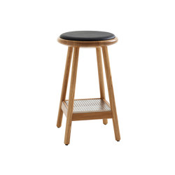 Milo MLP65TKF-h65-oak-footrest | Counter stools | Karl Andersson & Söner