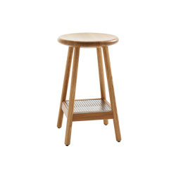 Milo MLP65TTF-h65-oak-footrest | Counter stools | Karl Andersson & Söner