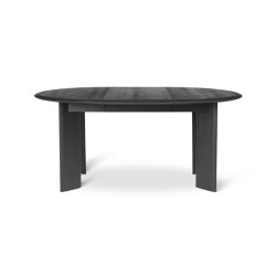 Bevel Table Extendable x1 - Black Oiled Oak | Dining tables | ferm LIVING
