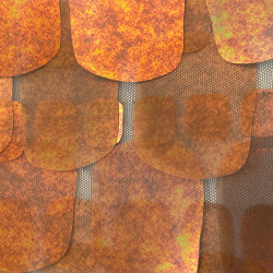 Calypso col. 101 copper | Drapery fabrics | Jakob Schlaepfer