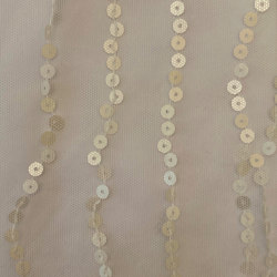 Perletta col. 101 white/pearl | Drapery fabrics | Jakob Schlaepfer