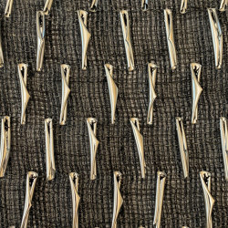 Scrollino col. 103 anthracite/silver | Drapery fabrics | Jakob Schlaepfer
