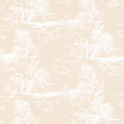 À Contre-Jour Wall wallpaper, col.2 biscuit | Wall coverings / wallpapers | Dedar