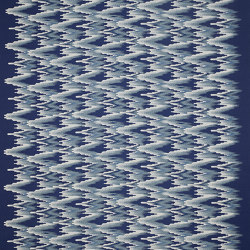 Fandango col.3 bleu indigo | Curtain fabrics | Dedar