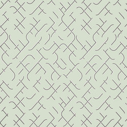 Rosetta Wall col.1 aigue marine | Wall coverings / wallpapers | Dedar