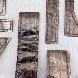 Qina col. 201 ecru/silver | Drapery fabrics | Jakob Schlaepfer