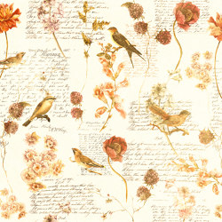 Atelier 47| Carta da Parati DD118225 Birdpoesie2 | Wall coverings / wallpapers | Architects Paper