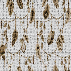 Atelier 47 | Carta da Parati DD117595 Featherpuzzle2 | Wall coverings / wallpapers | Architects Paper