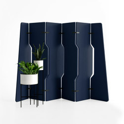 Free- Standing Space divider | EchoPanel® Platoon | Privacy screen | Woven Image