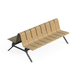 Ascent Double Back 200 | Benches | Green Furniture Concept