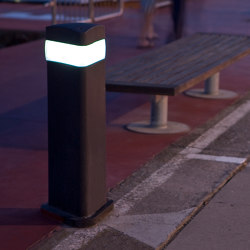 Finisterre light bollard | Bollard lights | URBIDERMIS SANTA & COLE