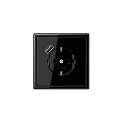 LS 990 | USB-A SCHUKO-Socket LS 990 black with Quick Charge | Sockets | JUNG