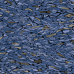 Narciso Decoro Frammenti Mix Zaffiro | Ceramic panels | EMILGROUP