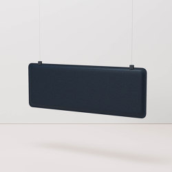 AK 4 Hanging Workplace Divider | Sound absorbing room divider | De Vorm