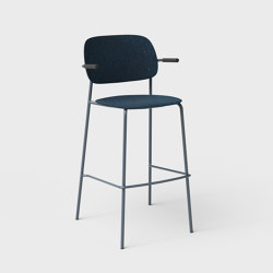 Hale PET Felt Bar Stool Armrests | Barhocker | De Vorm